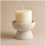Wholesale Ceramic Pillar Candle Holder — main product view thumbnail