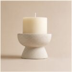 Wholesale Ceramic Pillar Candle Holder — alternate product view thumbnail