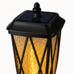Wholesale Solar Flame Stake Light — material and finish detail thumbnail