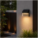 Wholesale Solar Wall Garden Light — lifestyle setting thumbnail