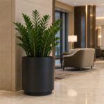 Wholesale Metal Indoor Planter — lifestyle setting thumbnail