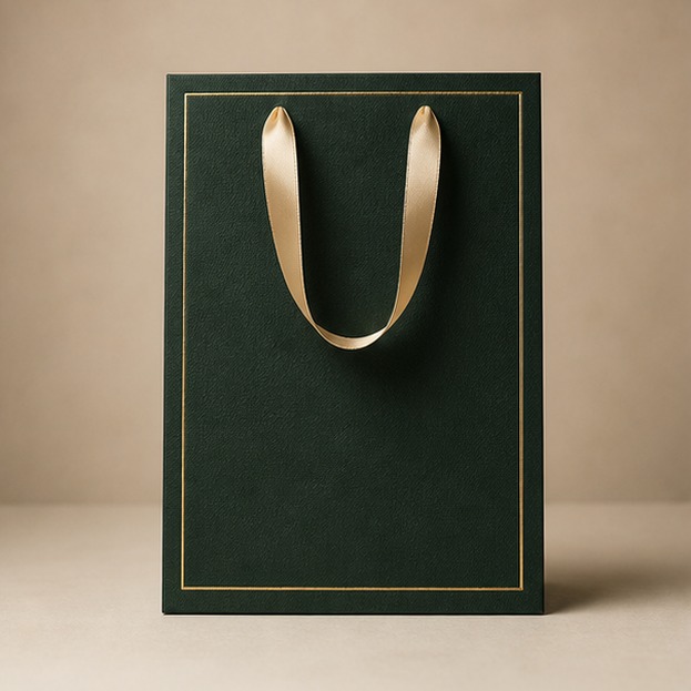 Wholesale Luxury Ribbon Handle Gift Bag
