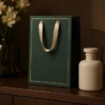 Wholesale Luxury Ribbon Handle Gift Bag — lifestyle setting thumbnail