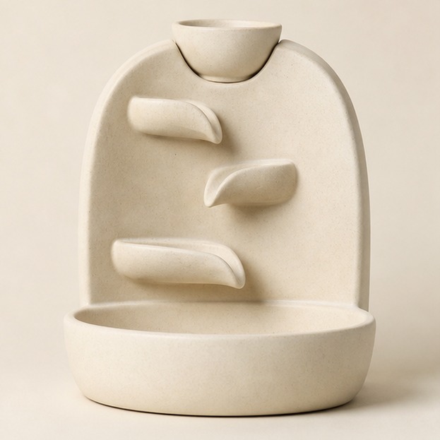 Wholesale Ceramic Waterfall Backflow Incense Burner