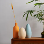CCC12-25022 ceramic vase form and finish detail thumbnail