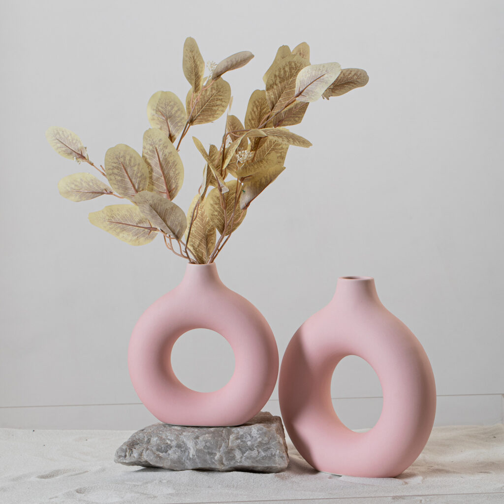 CV13-P322 ceramic vase styled product view