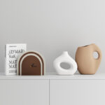 CV13-P367 ceramic vase form and finish detail thumbnail