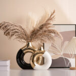 CV13-P379 ceramic vase form and finish detail thumbnail